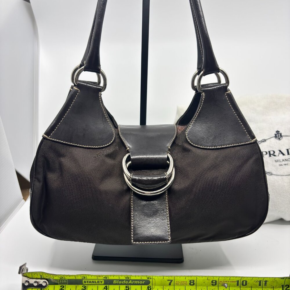 AUTHENTIC PRADA TESSUTO Shoulder Bag Dust Bag Included - Picture 10 of 16
